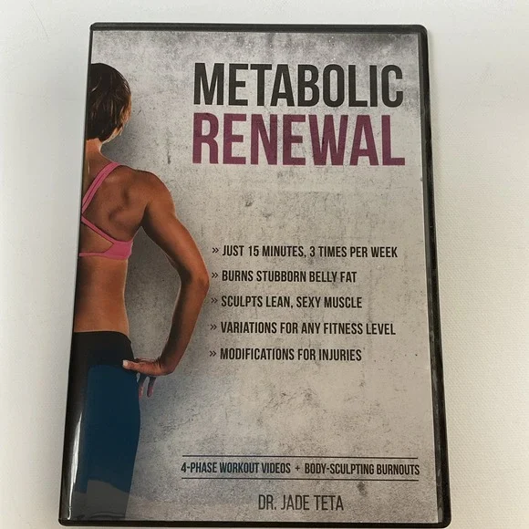 Metabolic Renewal‎ Bundle DVD Workout/Tracker/Quick Start Guide/Roadmap Book - Picture 2 of 7